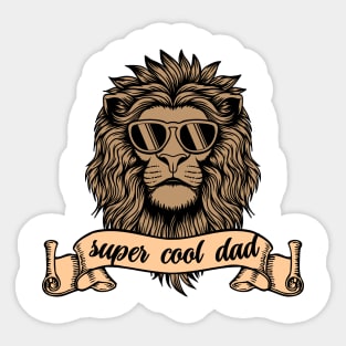 SUPERCOOL DAD Sticker